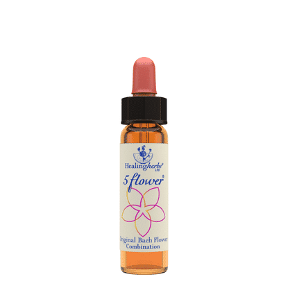 5 Flower Drops Original Bach Flower Combination 10ml