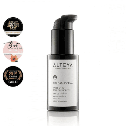 Bio Damascena Rose Otto Face Sunscreen SPF25 50ml