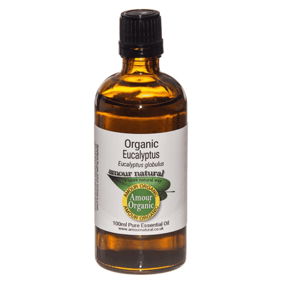 Organic Eucalyptus Pure Essential Oil 100ml